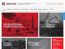 Tablet Screenshot of mega-pol.com